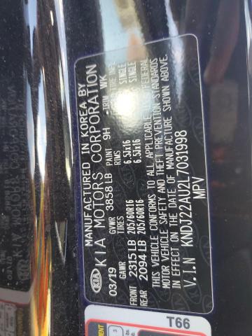 2020 KIA SOUL LX #3310401967