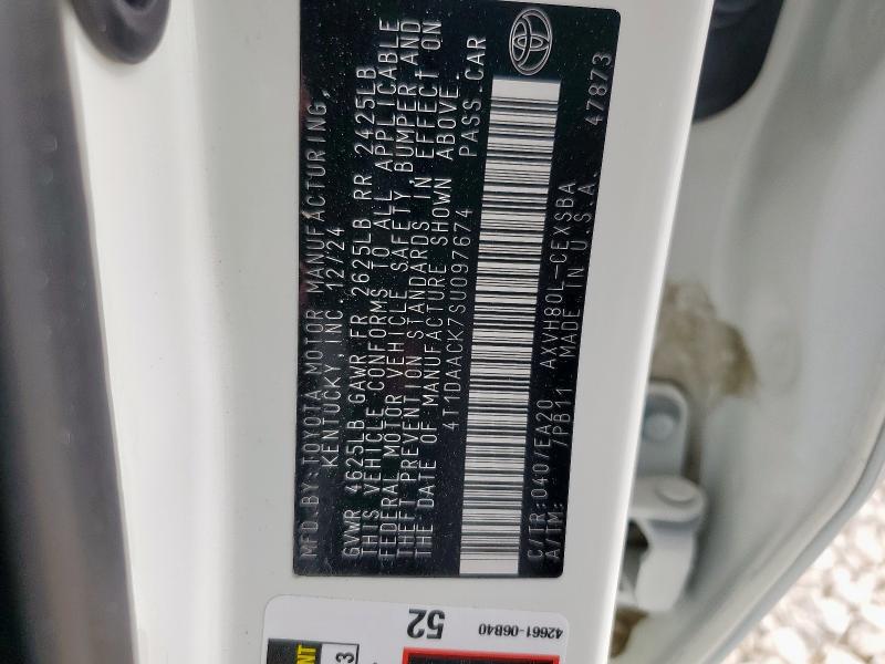 2025 TOYOTA CAMRY XSE #3292768790