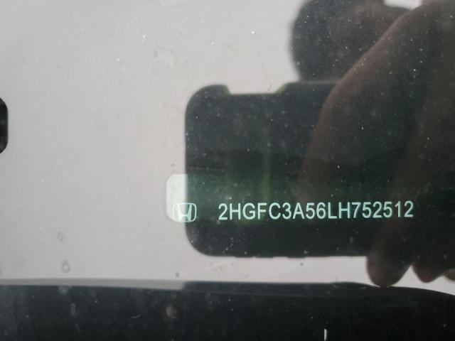 2020 HONDA CIVIC SI - 2HGFC3A56LH752512