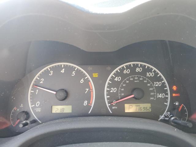 2010 TOYOTA COROLLA BA #3297050507