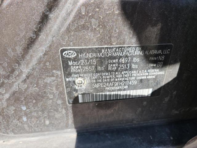 2015 HYUNDAI SONATA SE #3283825423