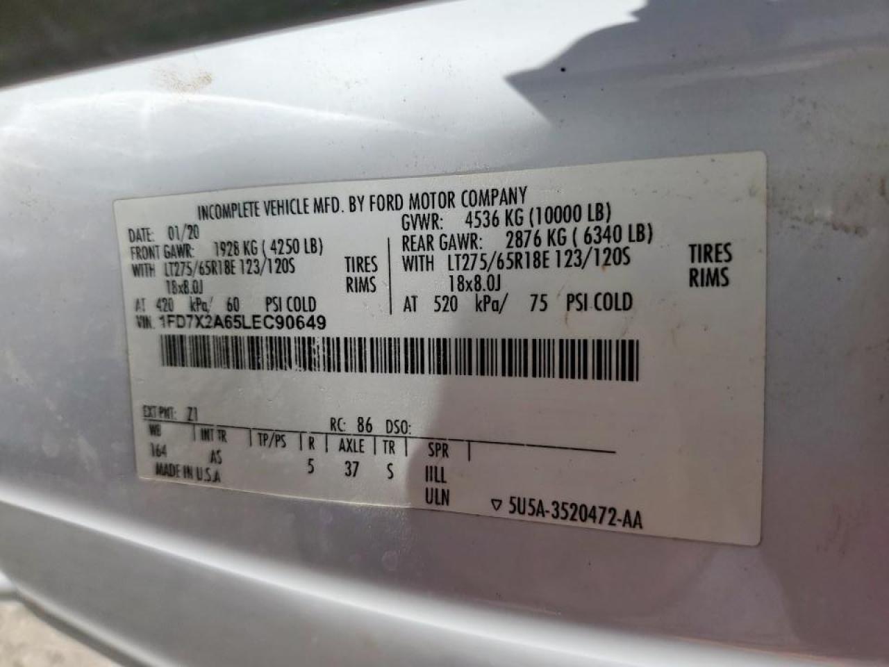 FORD F-250 SUPER DUTY