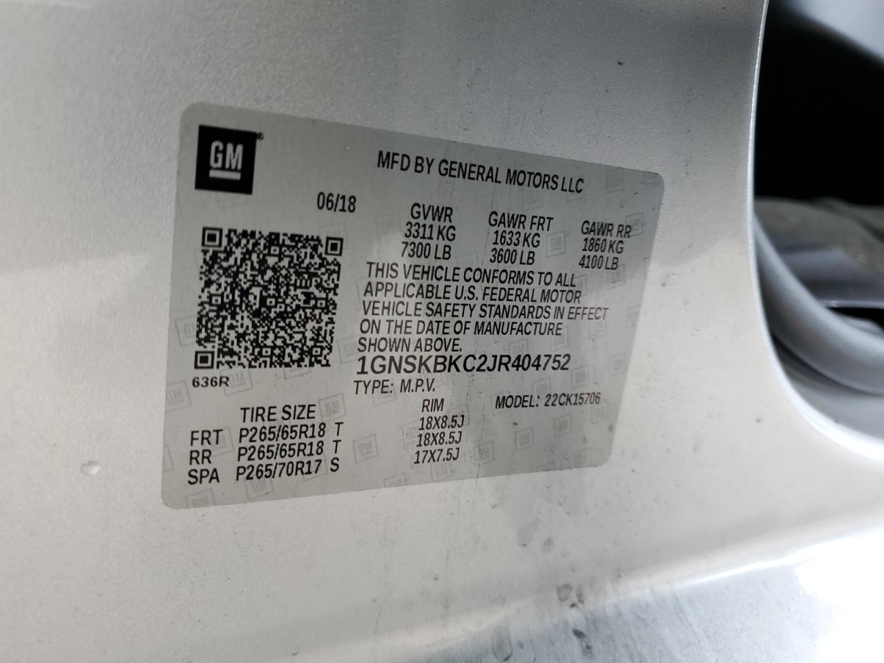 CHEVROLET TAHOE K1500 LT