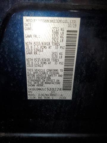 2020 INFINITI QX60 LUXE - 5N1DL0MN2LC520228