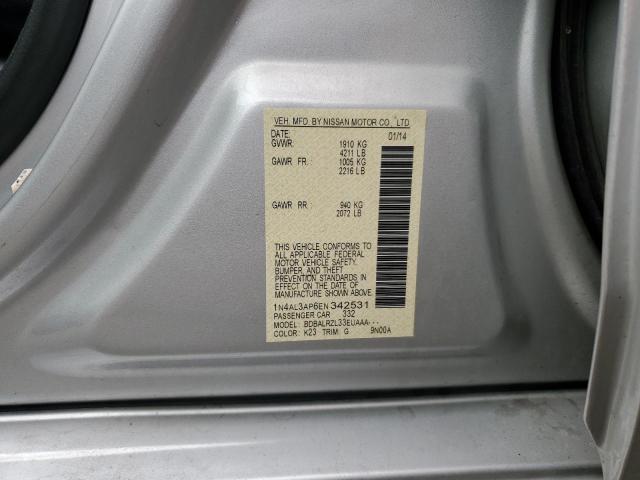 2014 NISSAN ALTIMA 2.5 #3279527247