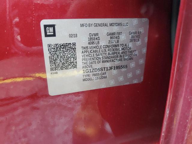 2018 CHEVROLET MALIBU LT #3292489676