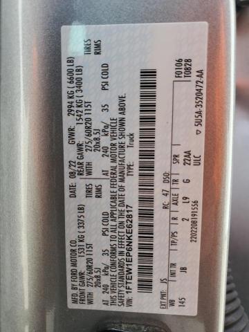 2022 FORD F150 SUPER - 1FTEW1EP6NKE62817