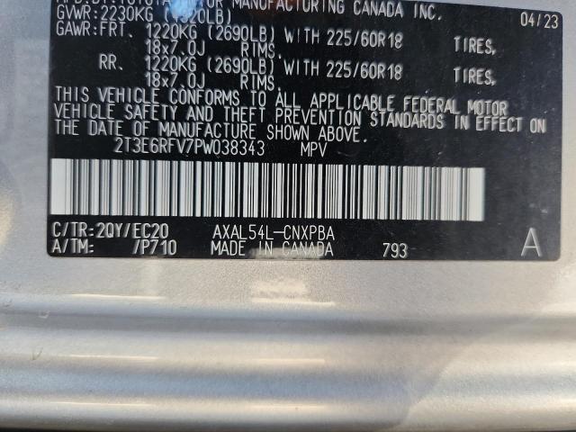 2023 TOYOTA RAV4 XSE - 2T3E6RFV7PW038343