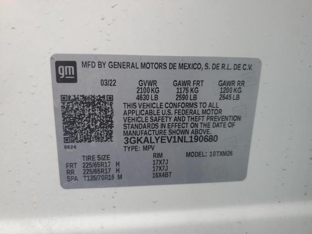 2022 GMC TERRAIN AT4 3GKALYEV1NL190680