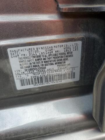 2020 NISSAN SENTRA SV - 3N1AB8CV2LY265648