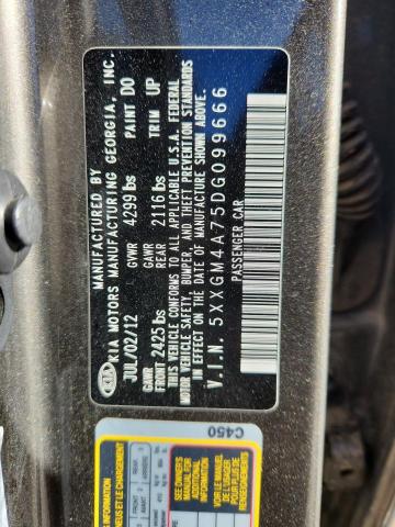 2013 KIA OPTIMA LX #3284381046