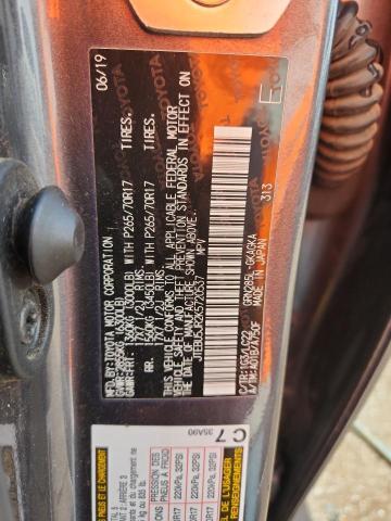 2019 TOYOTA 4RUNNER SR #3281439985