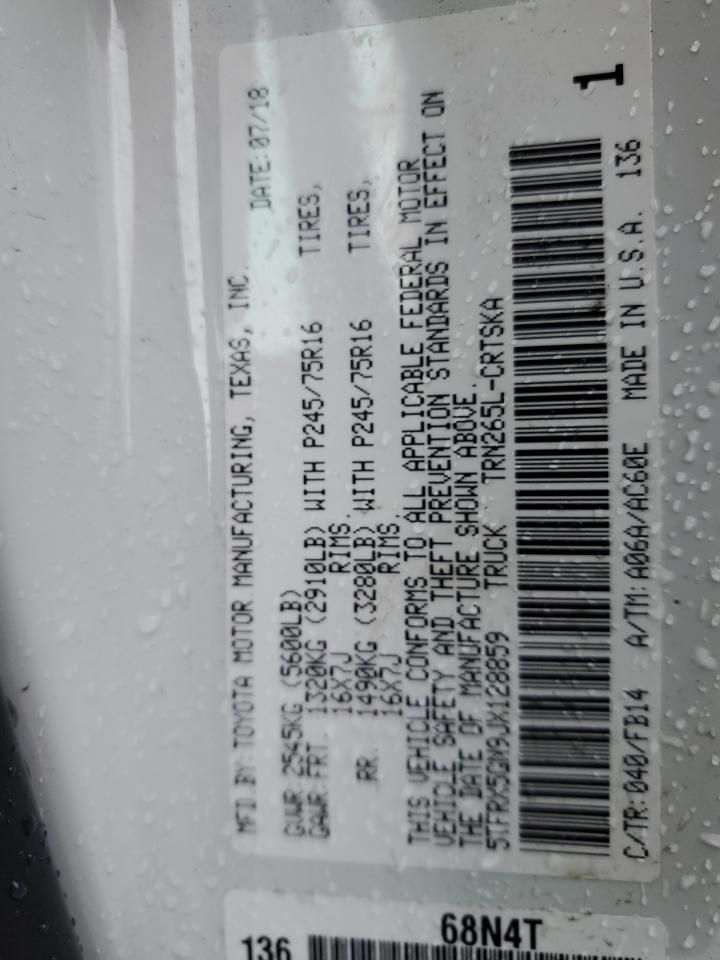 TOYOTA TACOMA ACCESS CAB