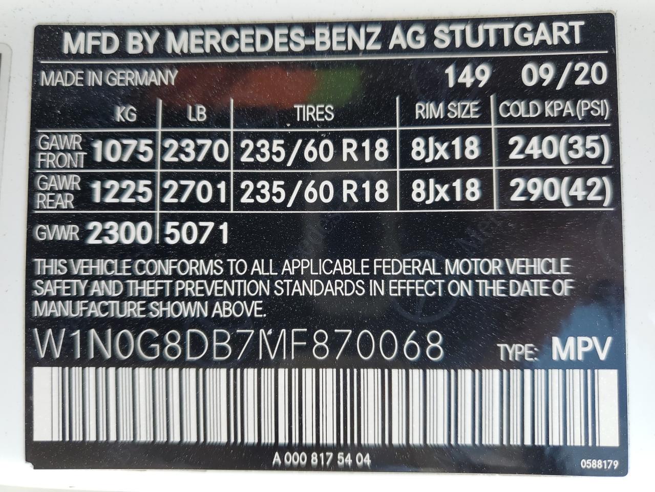 MERCEDES-BENZ GLC-CLASS 300