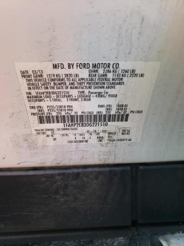 2013 FORD TAURUS SEL #3261431493