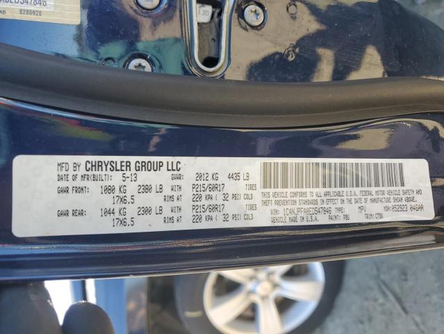 2014 JEEP PATRIOT LA - 1C4NJPFA0ED547846