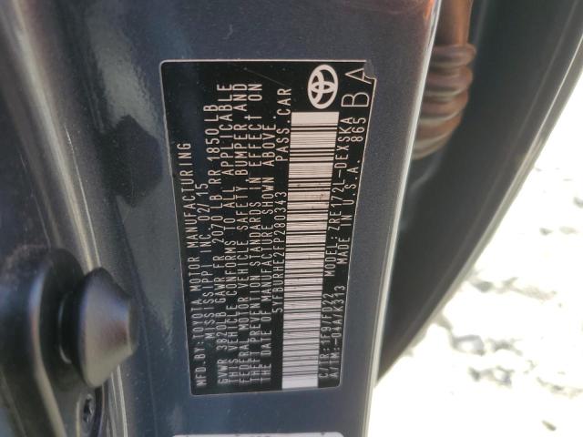 2015 TOYOTA COROLLA L - 5YFBURHE2FP280343