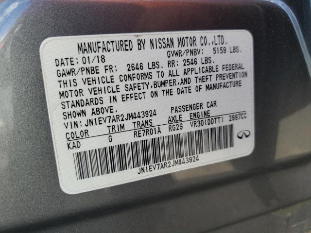 2018 INFINITI Q50 LUXE JN1EV7AR2JM443924