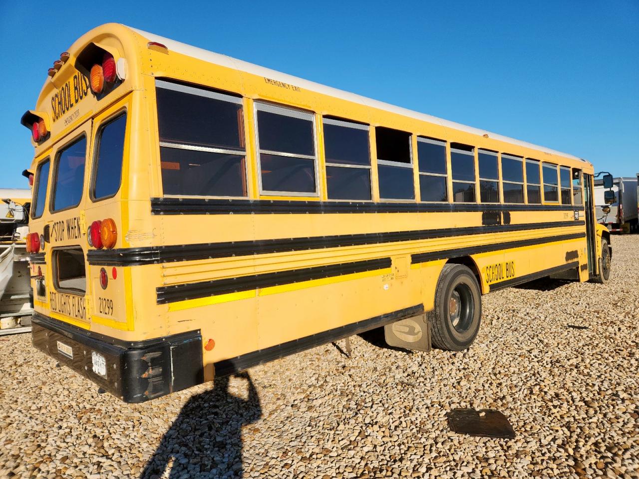 Lot #3286644309 2012 BLUE BIRD SCHOOL BUS