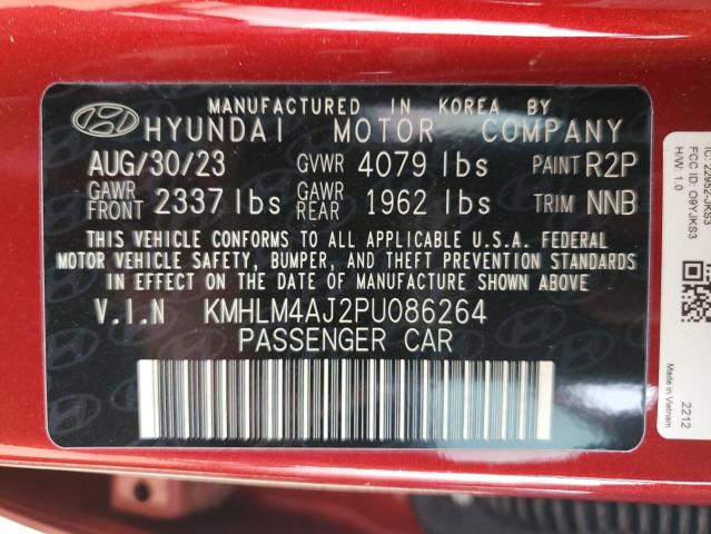 2023 HYUNDAI ELANTRA BL #3294419495