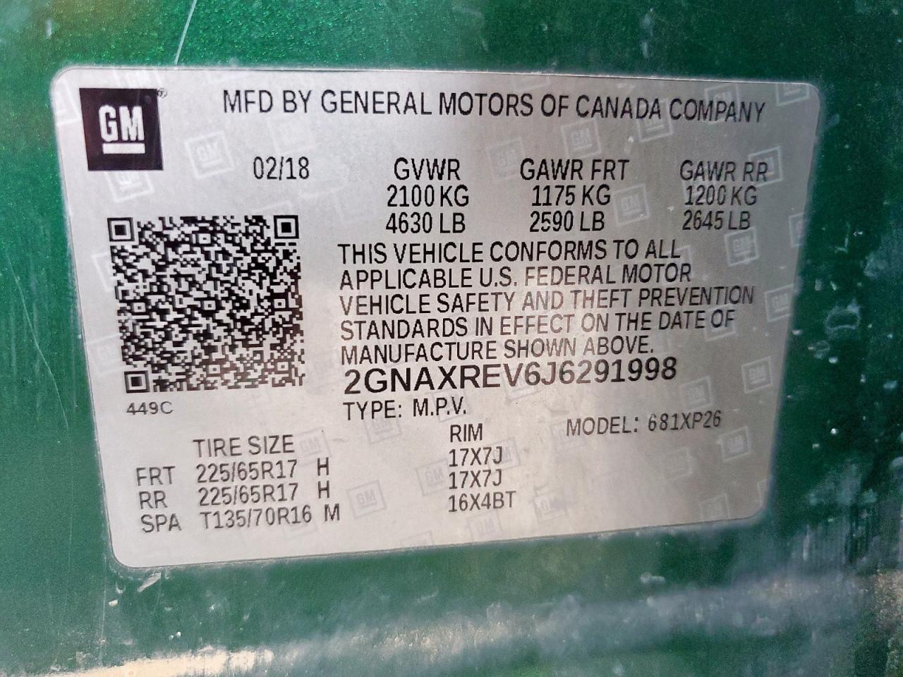 CHEVROLET EQUINOX LS