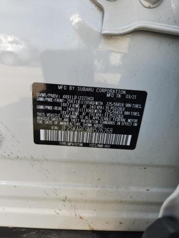 2021 SUBARU FORESTER S - JF2SKARC9MH526268