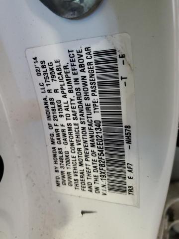 2014 HONDA CIVIC LX - 19XFB2F54EE021340