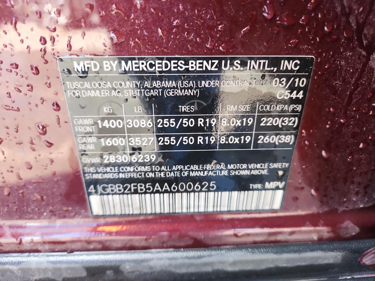 MERCEDES-BENZ M-CLASS 350 BLUETEC