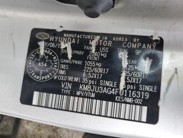 2015 HYUNDAI TUCSON LIM - KM8JU3AG4FU116319