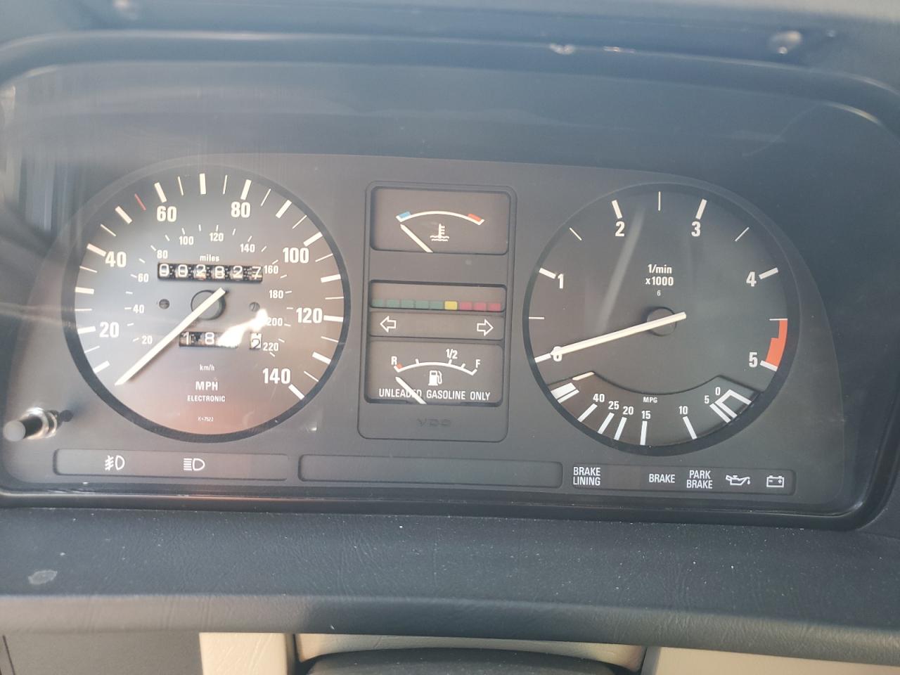 Lot #3317923905 1986 BMW 528 E AUTO