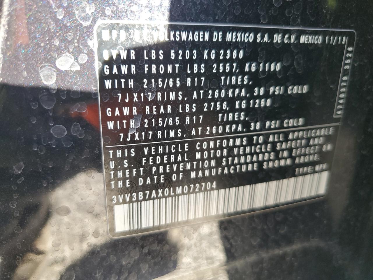 VOLKSWAGEN TIGUAN SE