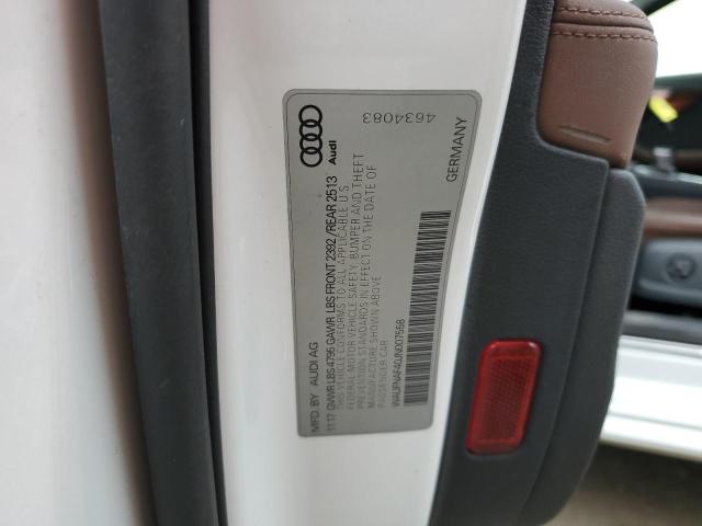 2018 AUDI A4 PRESTIG WAUFNAF40JN007558