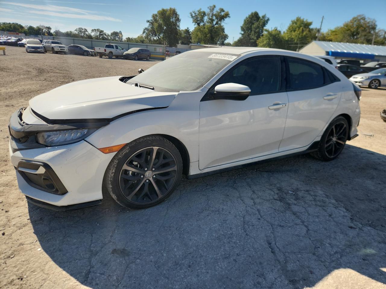 Lot #3298065129 2020 HONDA CIVIC SPOR