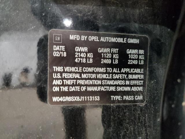 2018 BUICK REGAL ESSE - W04GR6SX8J1113153