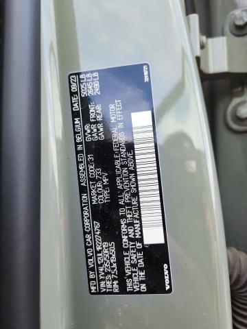 2024 VOLVO XC40 PLUS YV4L12UL1R2274767