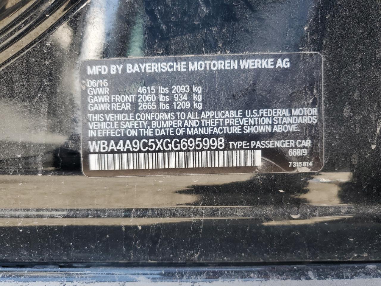 BMW 4 SERIES GRAN COUPE I GRAN COUPE SULEV