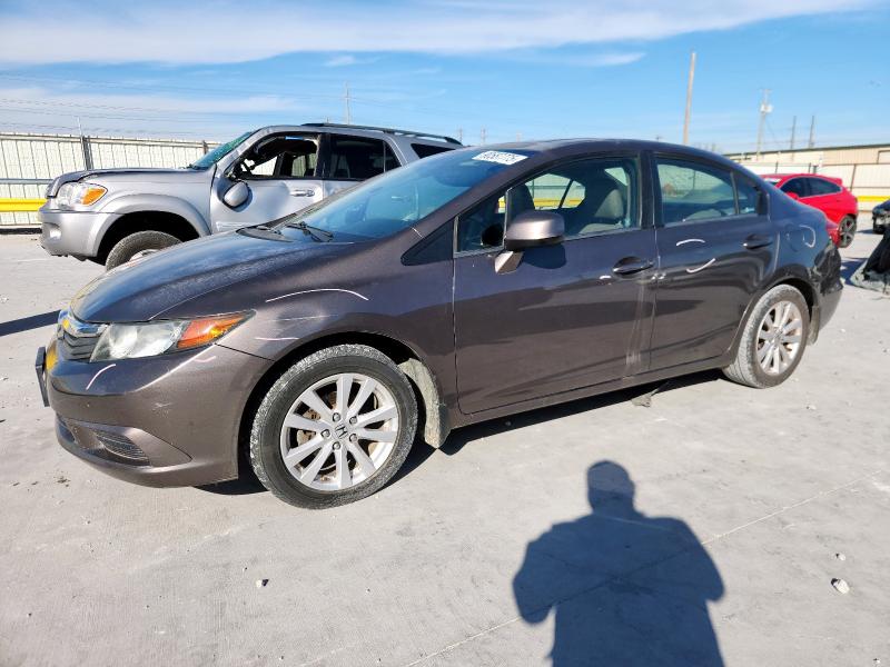 Global Auto Auctions: 2012 HONDA CIVIC EXL