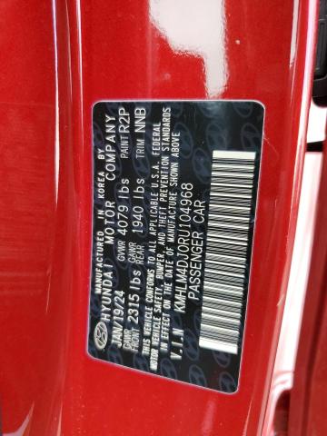 2024 HYUNDAI ELANTRA BL #3296381662