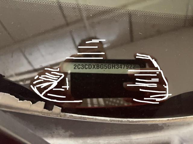 2016 DODGE CHARGER SE 2C3CDXBG5GH347922