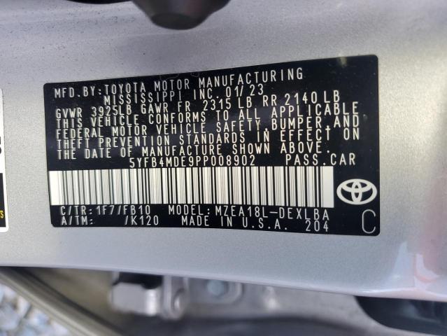 2023 TOYOTA COROLLA LE - 5YFB4MDE9PP008902