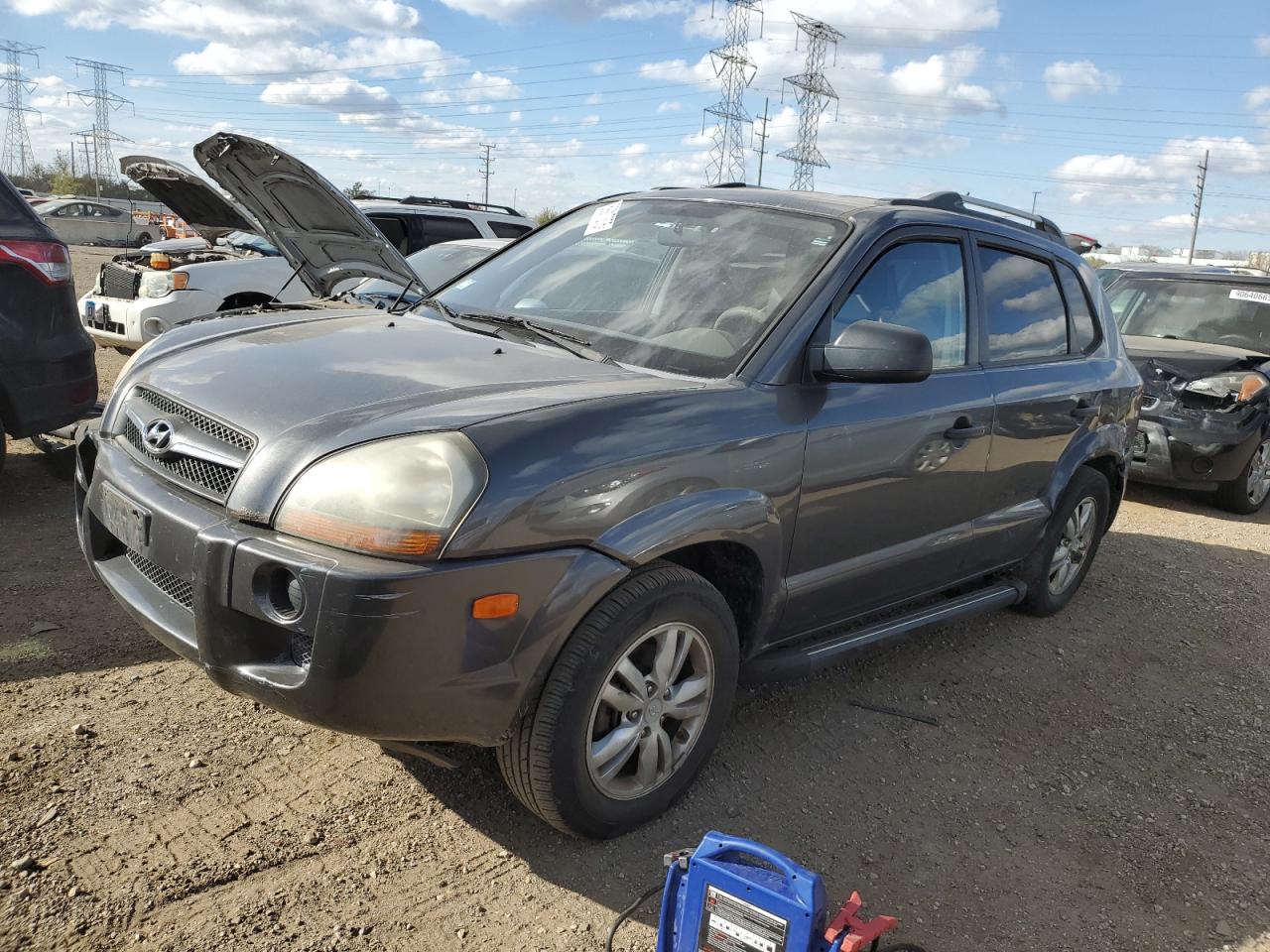Lot #3284915930 2009 HYUNDAI TUCSON GLS