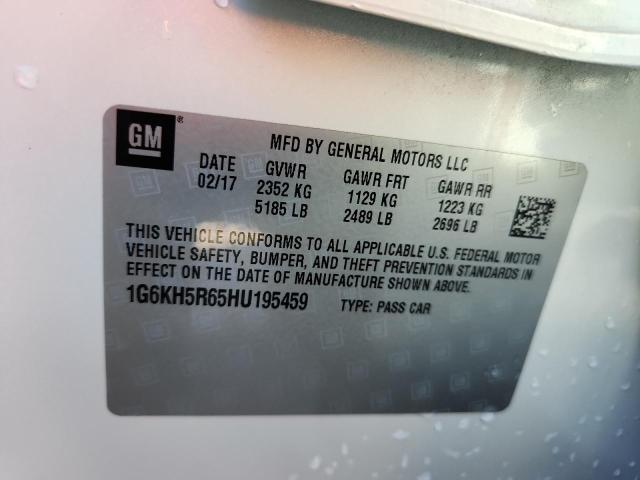 2017 CADILLAC CT6 PREMIU - 1G6KH5R65HU195459