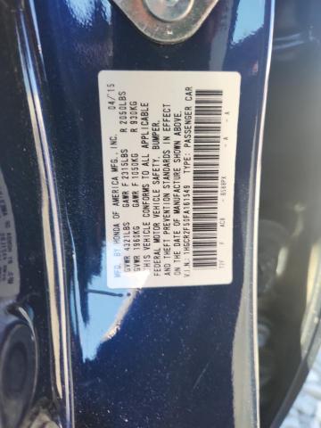 2015 HONDA ACCORD SPO - 1HGCR2F50FA161549