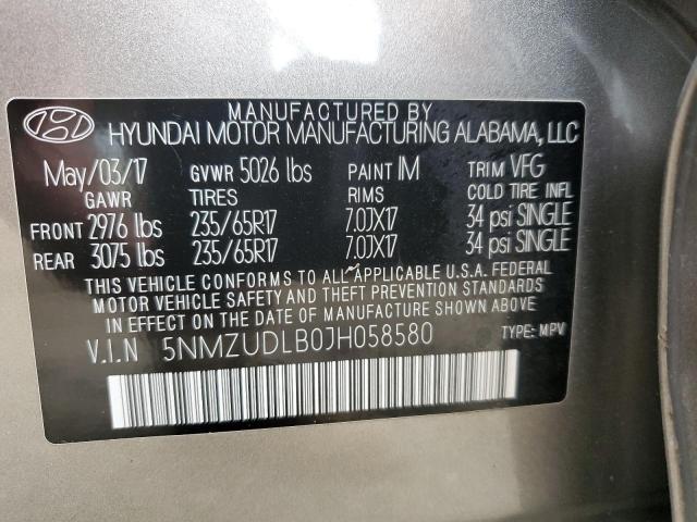 2018 HYUNDAI SANTA FE S #3305520075