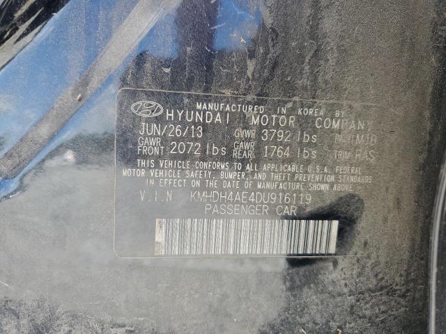 2013 HYUNDAI ELANTRA GL #3302756368