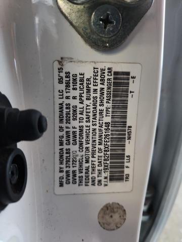 2015 HONDA CIVIC EX - 19XFB2F8XFE261648