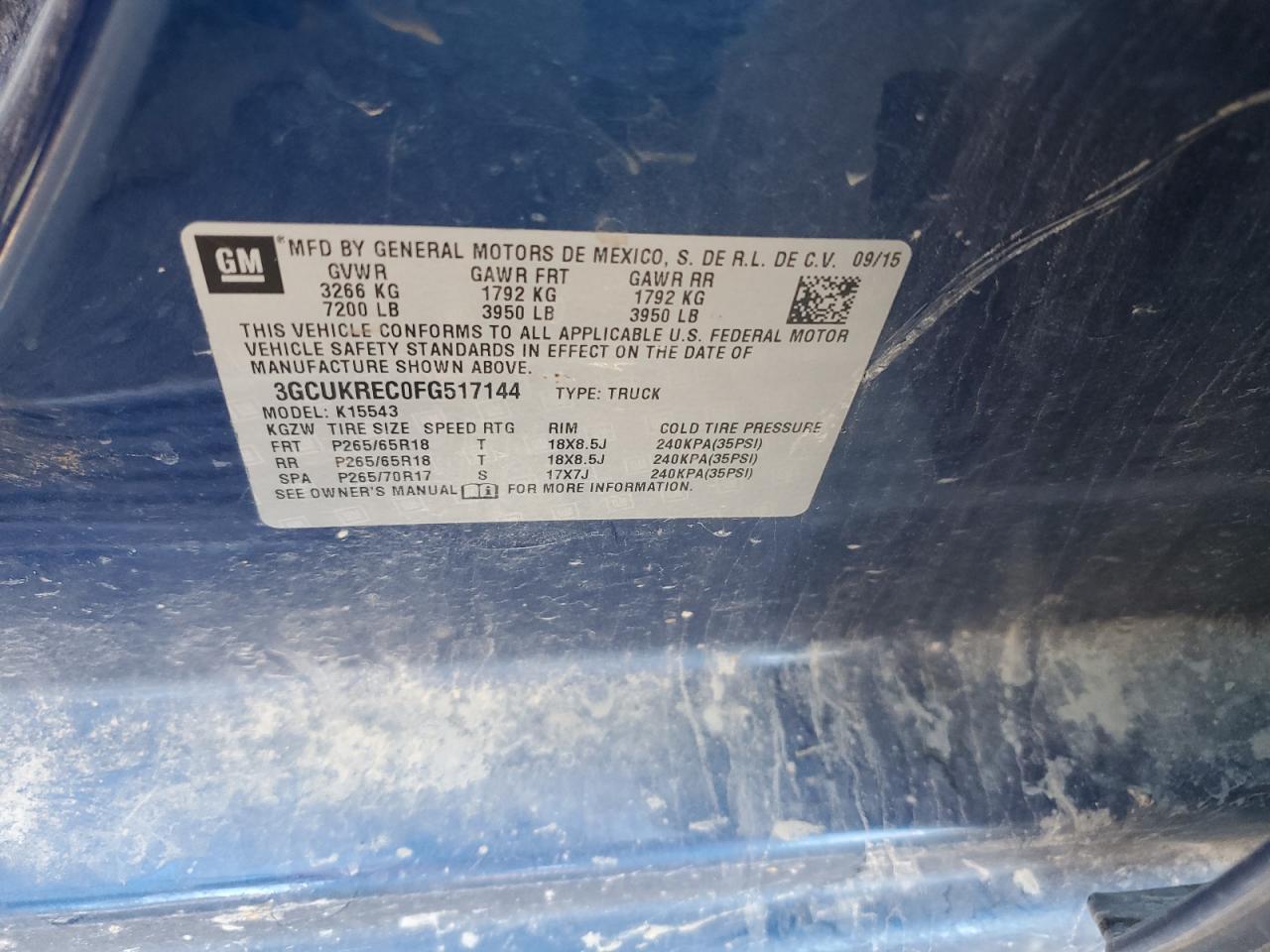 CHEVROLET SILVERADO K1500 LT