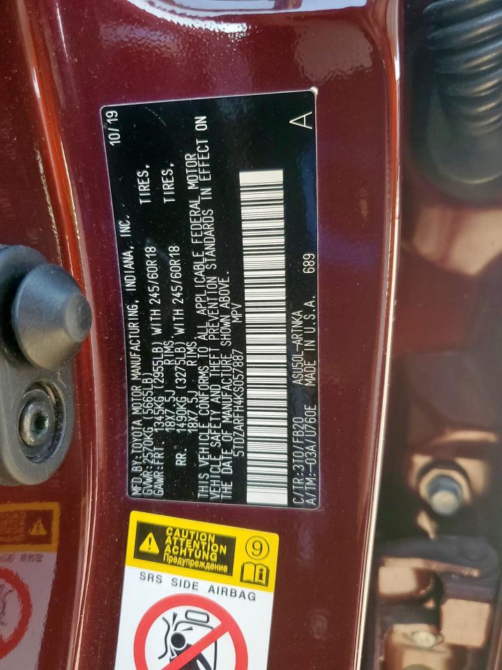 TOYOTA HIGHLANDER LE