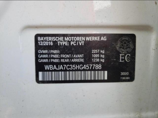 2017 BMW 530 XI - WBAJA7C35HG457788