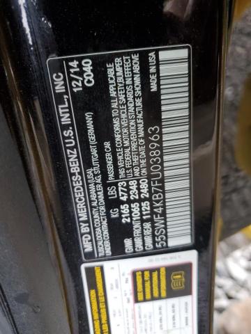 2015 MERCEDES-BENZ C 300 4MATIC 55SWF4KB7FU038963